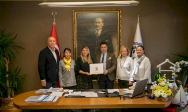 Bodrum Belediyesi 18 Tev Bursiyerine Destek Oldu