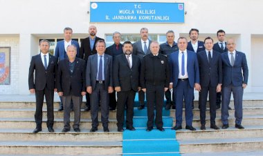 Muğla Odalarından İl Jandarma Komutanlığına Destek Ziyareti