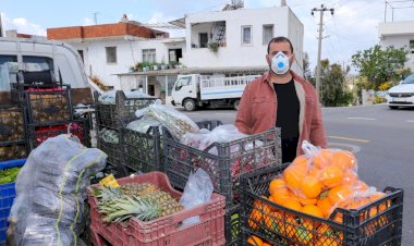 Bodrum'da Seyyar Pazarcılar Dolaşmaya Başladı