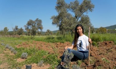 Genç Girişimciye Lavanta Desteği