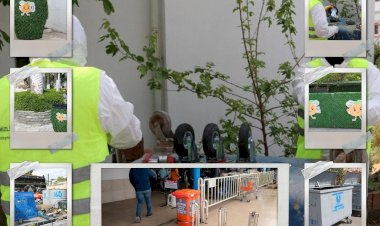 Bodrum Belediyesi Mobil Bakım Ekibi Görev Başında