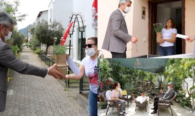 Gönüllü Terzilere Başkan Oktay’dan Teşekkür