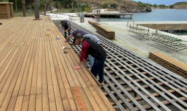 Hasass Korunacak Alan "Küdür Yarımadası"Nda Son Yıkım Başladı