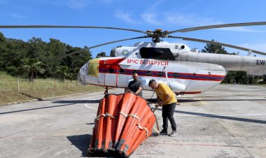 Muğla’da İlk Yangın Helikopteri Marmaris’te Göreve Başladı