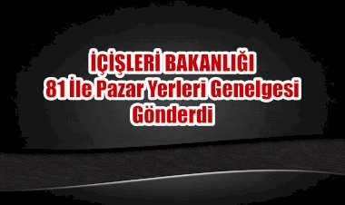 Giyim ve Züccaciye Pazarlarına İzin Çıktı