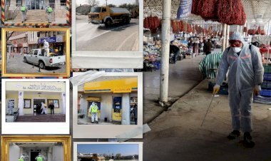 Menteşe’de Dezenfeksiyon İşlemleri Devam Ediyor