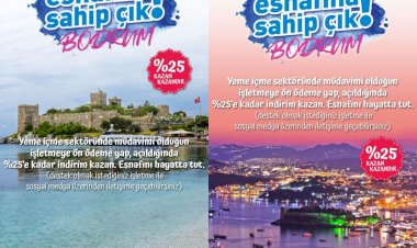 Esnafına Sahip Çık Bodrum Projesi Başlıyor