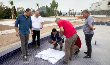 BAŞKAN ARAS, Yapımı Devam Eden Projeleri Tek Tek Denetledi