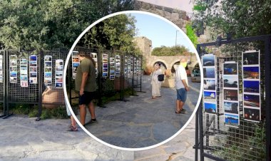 Dibeklihan Açık Alan Sergilerinin İlkine  “Kartpostallarla Bodrum” Fotoğraf Sergisi’yle Başladı
