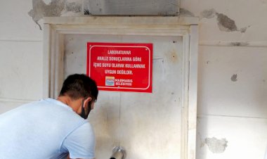 Belediye Kaynak Sularını Analiz Ettirdi