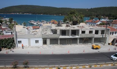 İmara Aykırı Yapılarda Yıkımlar Sürüyor