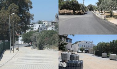 Bodrum Yollarında Çalışmalar Aralıksız Devam Ediyor