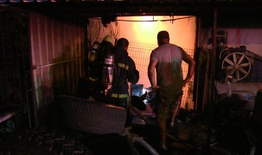 Sanayi Sitesinde Çıkan Yangın Korkuttu