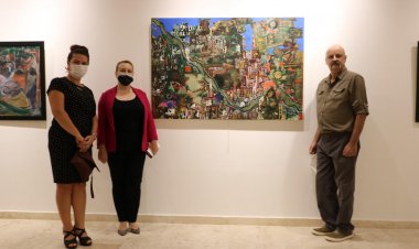 Ressam Mirel Anlatamadıklarını Tuvale Döktü