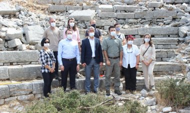 Amos Antik Kenti Yeniden Araştırılıyor