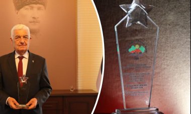 Büyükşehir’e Sağlıklı Çevre Ödülü