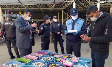 Pazar Esnafına HES Kodu Denetimi