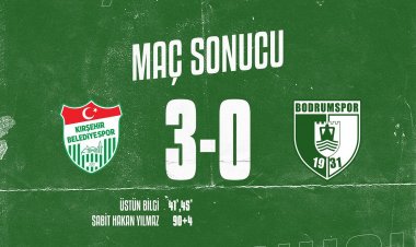 Bodrumspor Kırşehirden Mağlup Ayrıldı