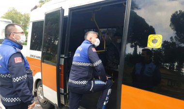Toplu Taşıma Araçlarında Koronavirüs Denetimi Artırıldı