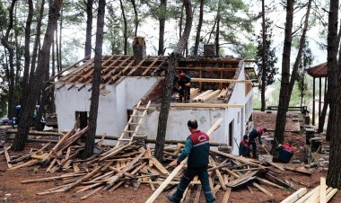 Kızıldağ Mesire Alanı Yenileme Çalışmalarına Başlandı
