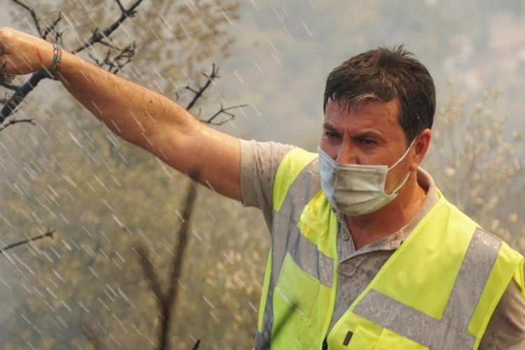 Bodrum Belediyesi Yangın Yerinde, Mücadele Sürüyor