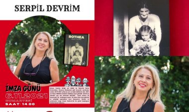 Usta Kalem Serpil Devrim, Son Romanı “Rothea ‘Yı Bodrumlu Okurları İçin İmzalayacak