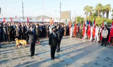 10 Kasım’da Bodrum Tek Yürek Oldu