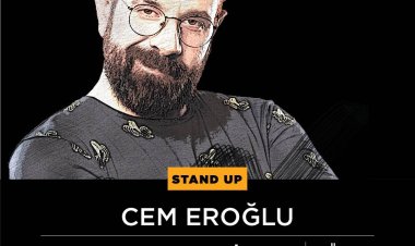 Cem Eroğlu, Tek Kişilik Stand Up Gösterisi İle Bodrum Mi'  Sahnesinde!