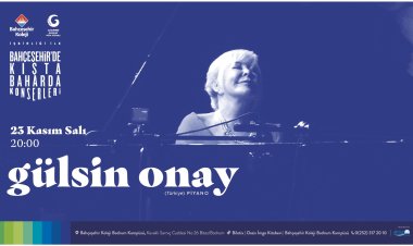 Kışta Baharda Konserleri Gülsin Onay İle Başlıyor