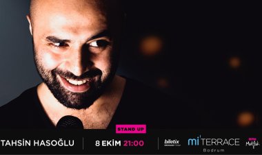 Tahsin Hasoğlu, Tek Kişilik Stand-Up Gösterisi İle Bodrum mi'GALLERY Sahnesinde Sizlerle
