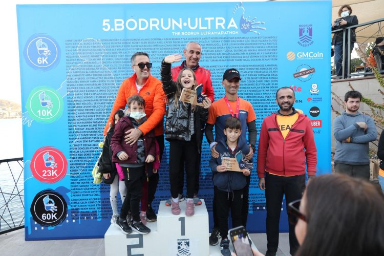 Bodrun Ultra Maratonu’nda 600 Sporcu Yarıştı