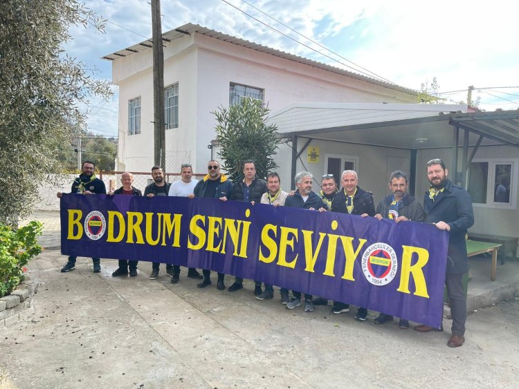 Bodrum Fenerbahçeliler Derneğinden Çökertme İlkokuluna Lojman Desteği