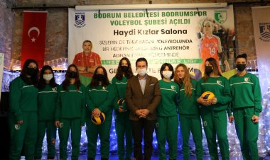 Bodrumspor Voleybol Şubesi Kuruluşu Basın Toplantıyla Duyuruldu