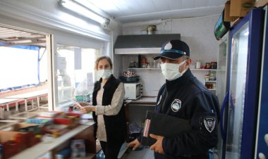 Bodrum Belediyesi Zabıta Ekipleri, Okul Kantinlerinde Denetimlerini Sürdürüyor