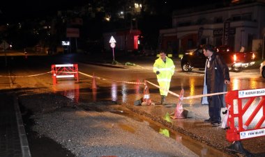 Başkan Aras, Su Taşkını Yaşanan Bölgelerde