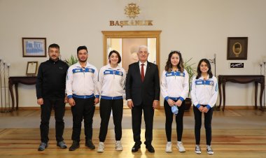 Milli Takım’a Seçilen Okçulardan Başkan Gürün’e Teşekkür