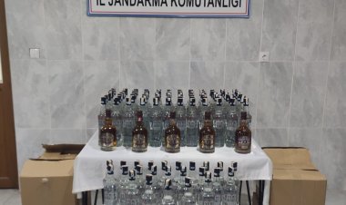 Milas'ta Kaçak İçki Operasyonu