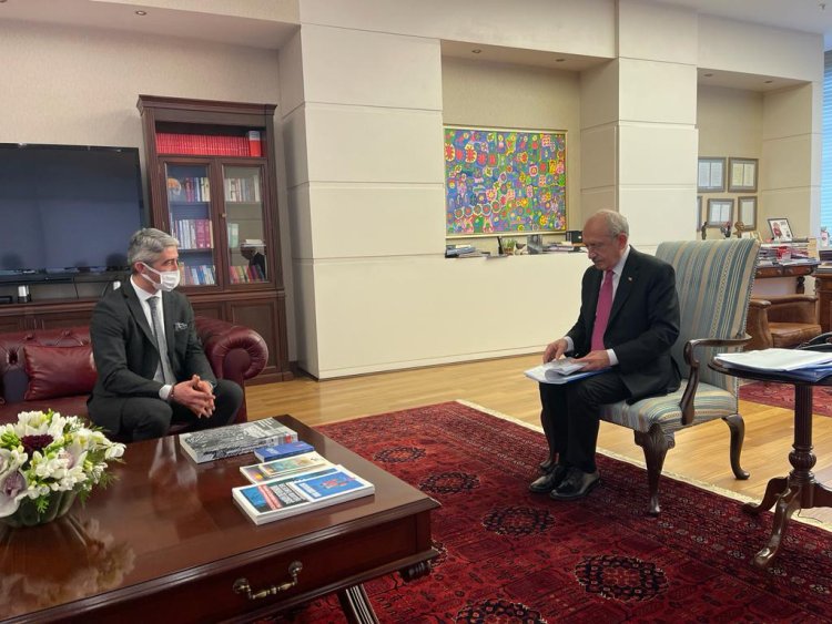 Başkan Oktay’dan Genel Başkan Kılıçdaroğlu’na Ziyaret