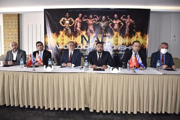 2022 NAC Dünya Vücut Geliştirme Şampiyonası 3-5 Haziran’da Bodrum’da Düzenlenecek