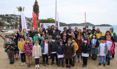 Deniz Dibi Temizliği  8. Yılında Türkbükü'nde Başladı