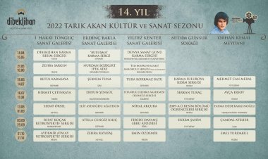 Dibeklihan 2022 Yılı Tarık Akan Sanat Sezonuna Hazır
