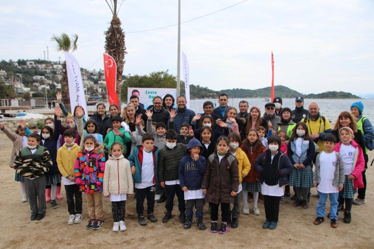 Deniz Dibi Temizliği  8. Yılında Türkbükü'nde Başladı