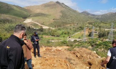 Zabıta Hazine Arazisindeki Kaçak Çalışmayı Durdurarak Cezai İşlem Uyguladı