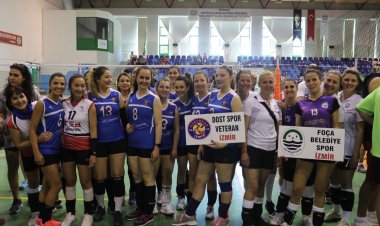 Veteran Voleybolcular Marmaris’te