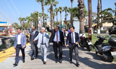 Yerel Yönetimler Heyeti’nden Başkan Aras’a Ziyaret