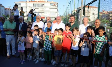 Ali Fuat Özge Spor Kompleksi Açıldı