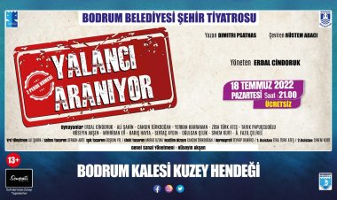 Bodrum Belediyesi Şehir Tiyatrosu Yeni Oyunuyla Bodrum Kalesi'nde