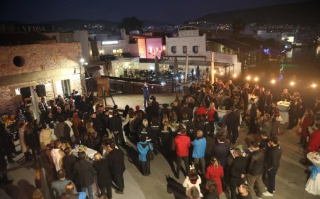 Belediye Personeli Yeni Yıl Kutlamasında