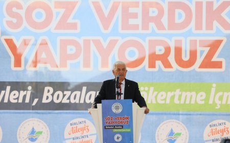 Türkevleri, Bozalan, Çökertme Projesinin Tanıtım Töreni Yapıldı