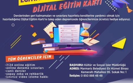 Misafir Öğrencilere Eğitim Desteği
